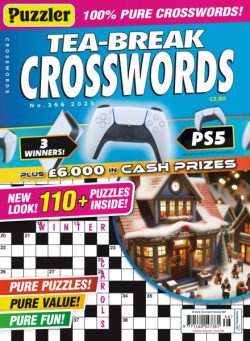 Puzzler Tea-Break Crosswords – Issue 366 2025