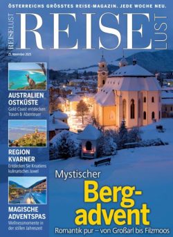 Reiselust – 25 November 2025