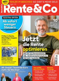 Rente & Co – Dezember 2025