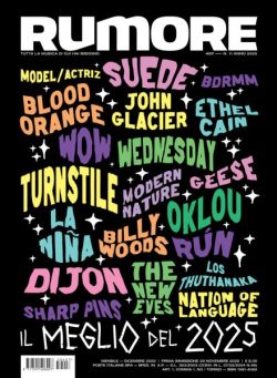 Rumore – Dicembre 2025