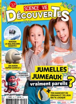 Science & Vie Decouvertes – Janvier 2026