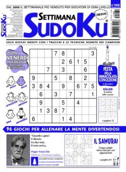 Settimana Sudoku – 5 Dicembre 2025