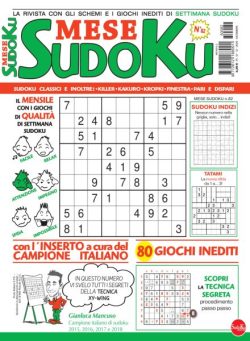 Settimana Sudoku Mese – Dicembre 2025