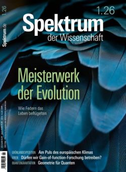 Spektrum der Wissenschaft – Januar 2026