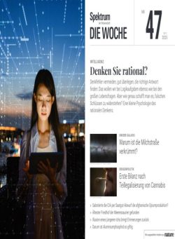 Spektrum Die Woche – 20 November 2025