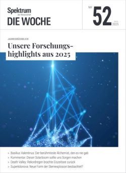 Spektrum Die Woche – 25 Dezember 2025