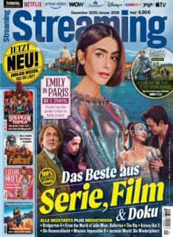 Streaming by TV Digital – Dezember 2025-Januar 2026