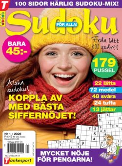 Sudoku for Alla – 23 December 2025