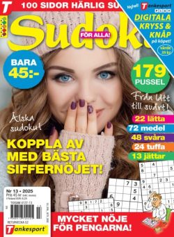 Sudoku for Alla – 26 November 2025