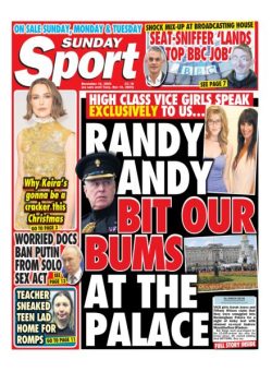 Sunday Sport – 16 November 2025