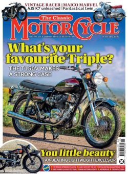 The Classic MotorCycle – January 2026