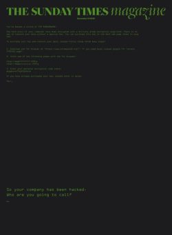 The Sunday Times Magazine – December 14 2025