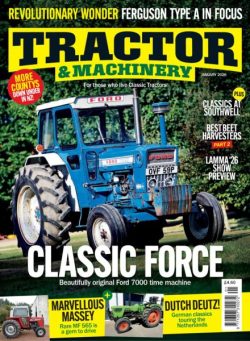 Tractor & Machinery – January 2026