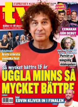 TV – 1 December 2025