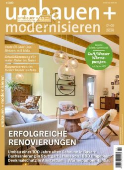 Umbauen + Modernisieren – Januar-Februar 2026
