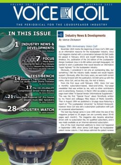 Voice Coil Magazine – November 2025