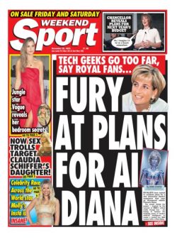 Weekend Sport – 28 November 2025