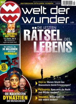 Welt der Wunder – Januar 2026