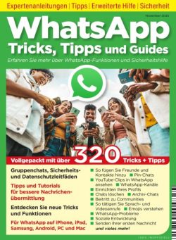 WhatsApp Tricks Tipps und Guides – November 2025