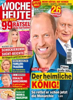 Woche Heute – 26 November 2025