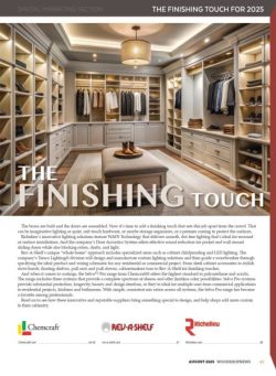Wood Shop News – The Finishing Touch 2025