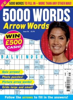 5000 Words Arrow words – January 2026