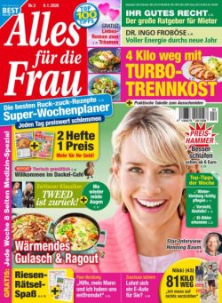 Alles fur die Frau – 9 Januar 2026