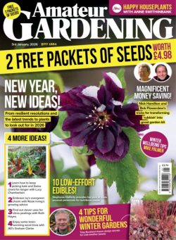Amateur Gardening – 3 January 2026