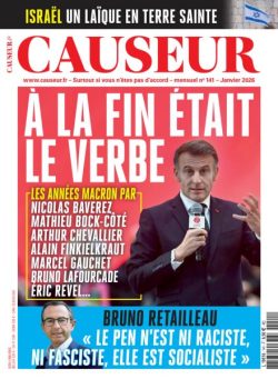 Causeur – Janvier 2026