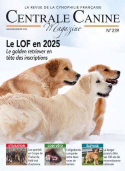 Centrale Canine Magazine – Janvier-Fevrier 2026