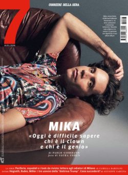 Corriere della Sera Sette – 16 Gennaio 2026