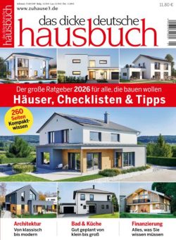 Das Dicke Deutsche Hausbuch – Januar 2026