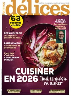 Delices de Femmes d’Aujourd’hui – Janvier 2026