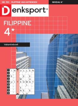 Denksport Filippine 4 Vakantieboek – 8 Januari 2026