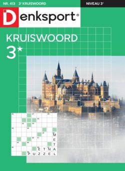 Denksport Kruiswoord 3 – 21 Januari 2026