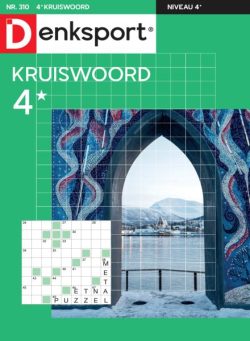 Denksport Kruiswoord 4 – 8 Januari 2026