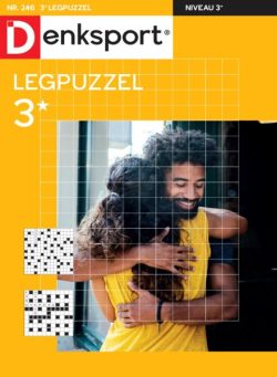 Denksport Legpuzzel 3 – 7 Januari 2026