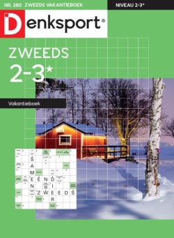 Denksport Zweeds 2-3 vakantieboek – 7 Januari 2026