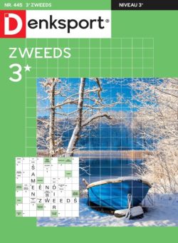 Denksport Zweeds 3 – 8 Januari 2026