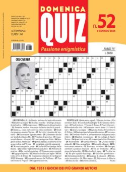 Domenica Quiz – 8 Gennaio 2026