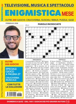 Enigmistica Mese – Febbraio 2026