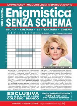 Enigmistica Senza Schema – Febbraio 2026