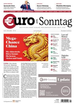 Euro am Sonntag – 23 Januar 2026