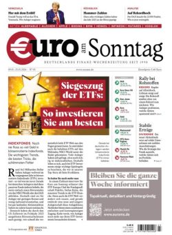 Euro am Sonntag – 9 Januar 2026