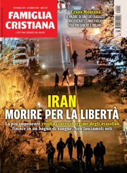 Famiglia Cristiana – 25 Gennaio 2026