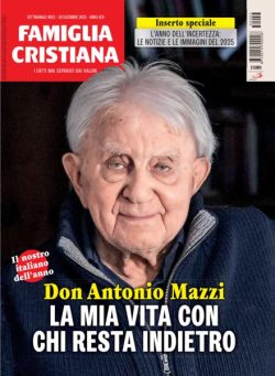 Famiglia Cristiana – 28 Dicembre 2025