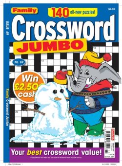 Family Crossword Jumbo – January 2026