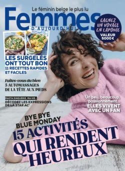 Femmes D’Aujourd’Hui – 15 Janvier 2026