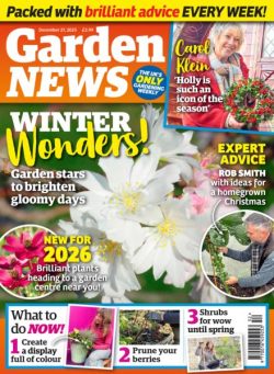 Garden News – 27 December 2025