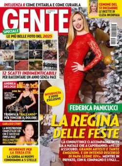 Gente Italia – 4 Gennaio 2026